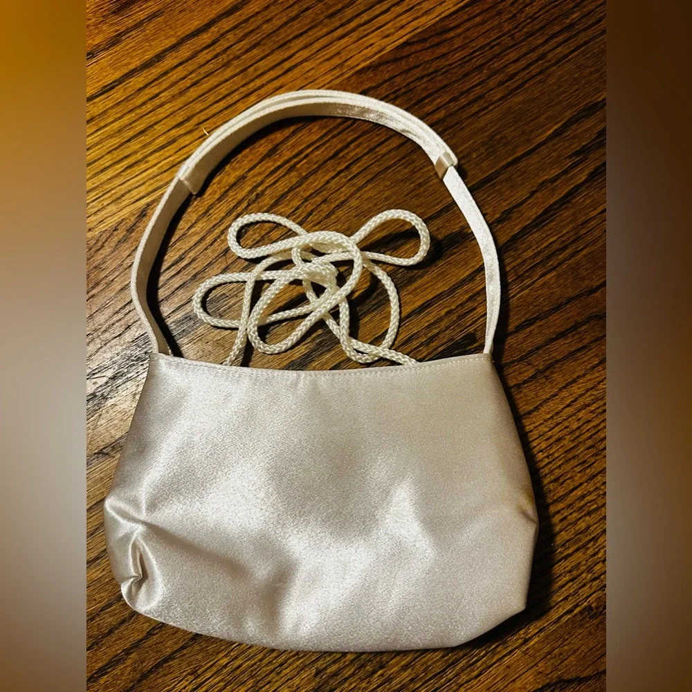 Carlo Fellini Satin Evening Bag Flower Girl Bag, First Communion